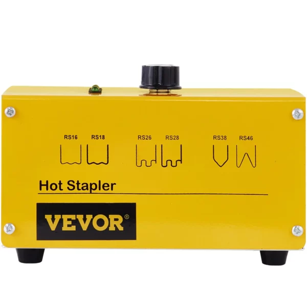 VEVOR Hot Stapler Plastic Repair Kit 600 Staples Tool Box 20W Plastic Welder Kit for Plastic Repair Thermo Repair (600 Staples) - Image 10