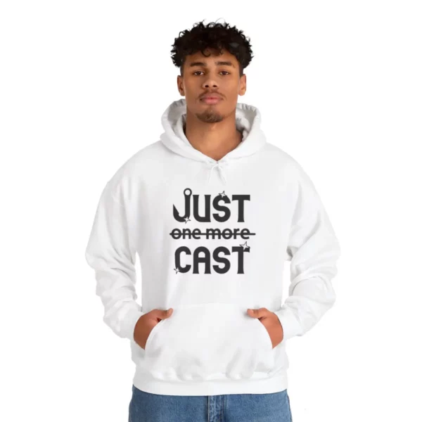 Stay Cozy in Style with Our Just Cast Print Hooded Sweatshirt - Image 12