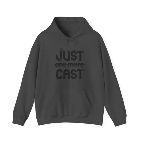 Stay Cozy in Style with Our Just Cast Print Hooded Sweatshirt