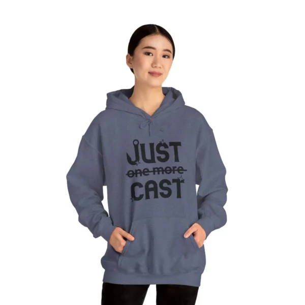 Stay Cozy in Style with Our Just Cast Print Hooded Sweatshirt - Image 23