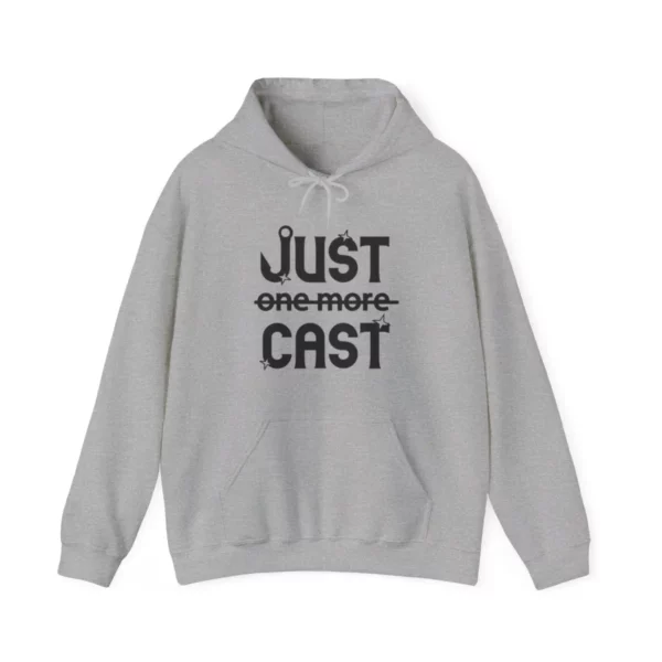 Stay Cozy in Style with Our Just Cast Print Hooded Sweatshirt - Image 7