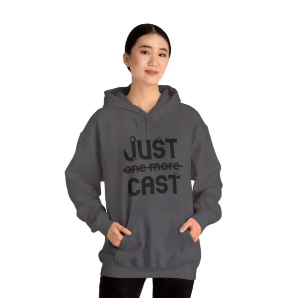 Stay Cozy in Style with Our Just Cast Print Hooded Sweatshirt - Image 20