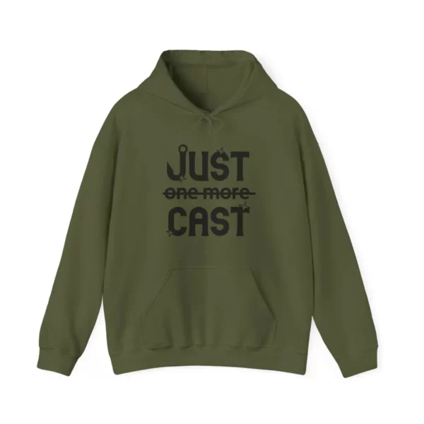 Stay Cozy in Style with Our Just Cast Print Hooded Sweatshirt - Image 16