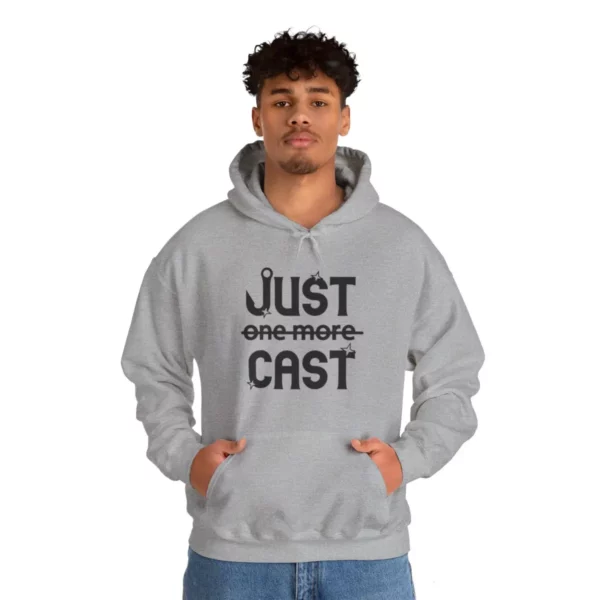 Stay Cozy in Style with Our Just Cast Print Hooded Sweatshirt - Image 9