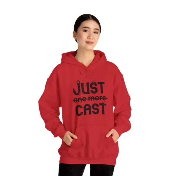 Stay Cozy in Style with Our Just Cast Print Hooded Sweatshirt - Image 14