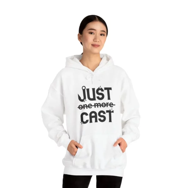 Stay Cozy in Style with Our Just Cast Print Hooded Sweatshirt - Image 11