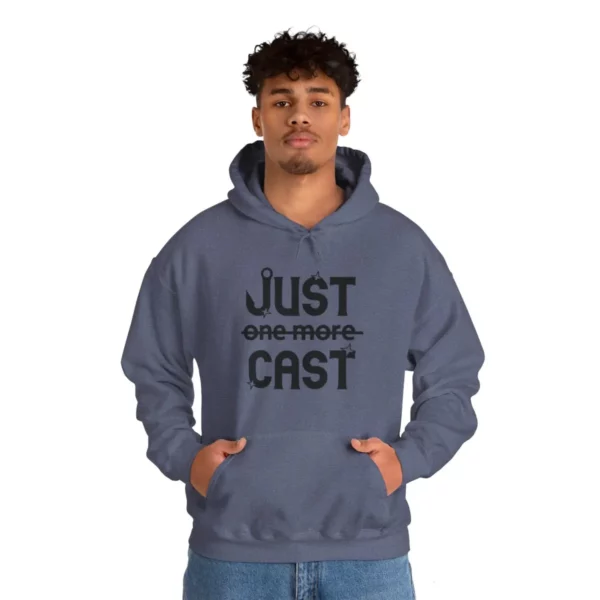 Stay Cozy in Style with Our Just Cast Print Hooded Sweatshirt - Image 24