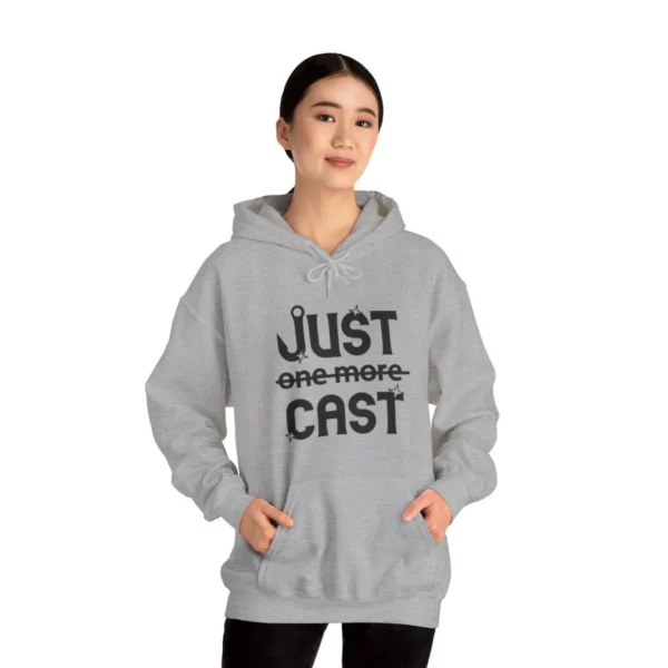 Stay Cozy in Style with Our Just Cast Print Hooded Sweatshirt - Image 8