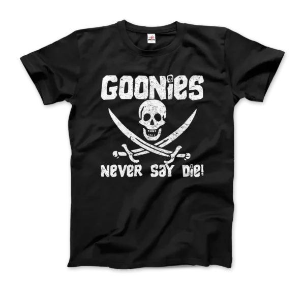 The Goonies Never Say Die Distressed Design T-Shirt - Image 2