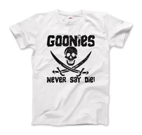 The Goonies Never Say Die Distressed Design T-Shirt - Image 5