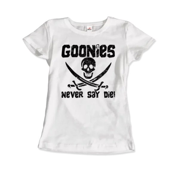 The Goonies Never Say Die Distressed Design T-Shirt - Image 6