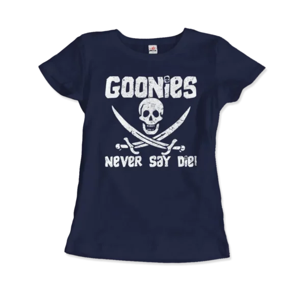 The Goonies Never Say Die Distressed Design T-Shirt - Image 8