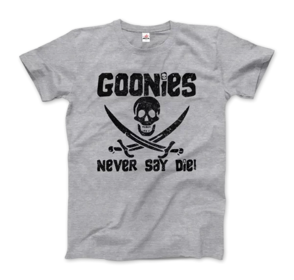 The Goonies Never Say Die Distressed Design T-Shirt - Image 9