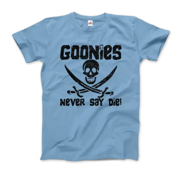 The Goonies Never Say Die Distressed Design T-Shirt - Image 13