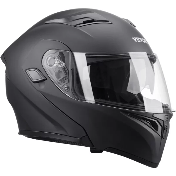 VEVOR Unmasked Motorcycle Helmet Motocross Helmet with Bluetooth Communication - Image 8