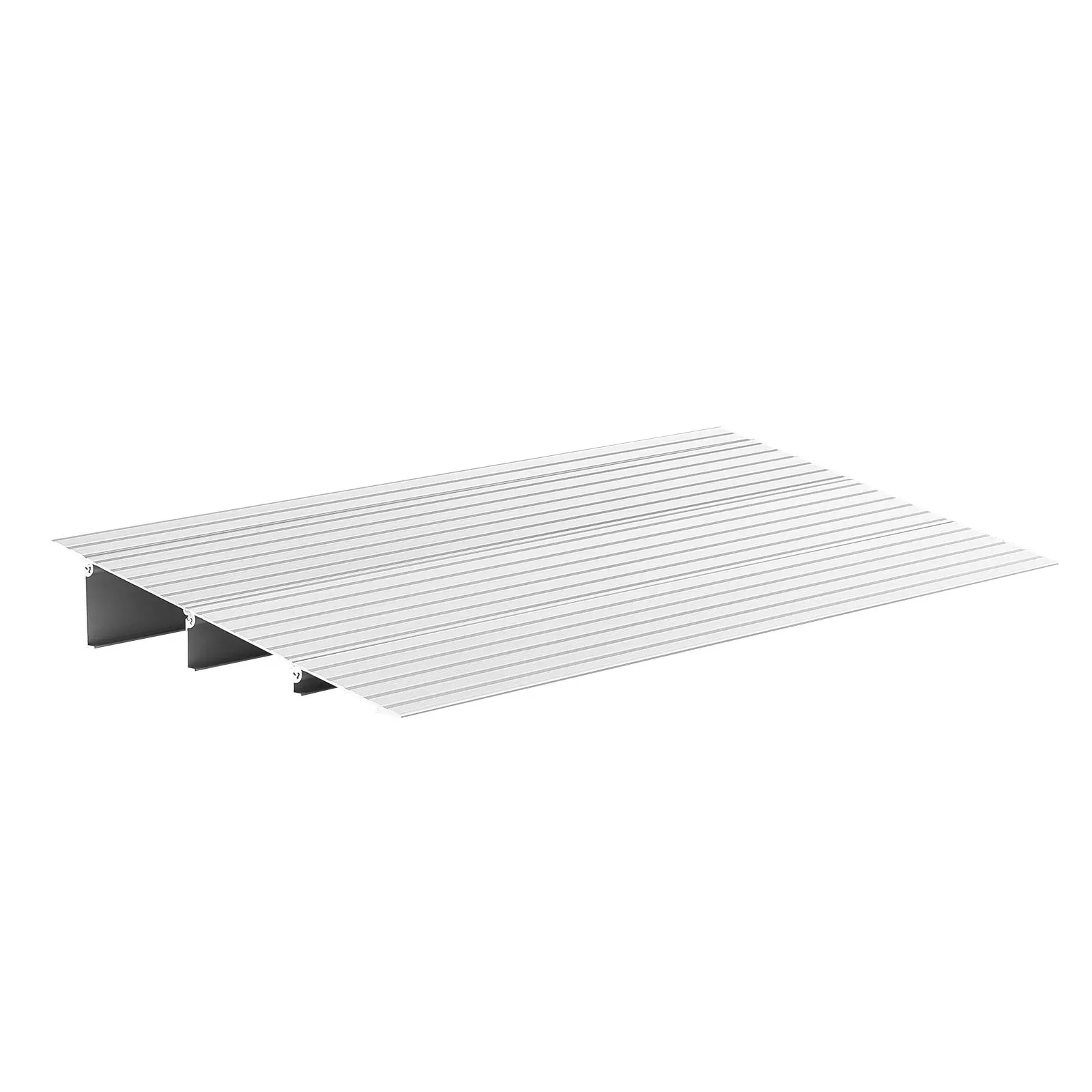 VEVOR Door Threshold Ramp, 3 inch Rise, Aluminum Alloy Threshold Ramp Rated 800 lbs Load Capacity, Handicap Ramps for Home Steps for Wheelchair, Scooters, Power Chairs, Walkers, Bicycle, Tricycle - Image 10