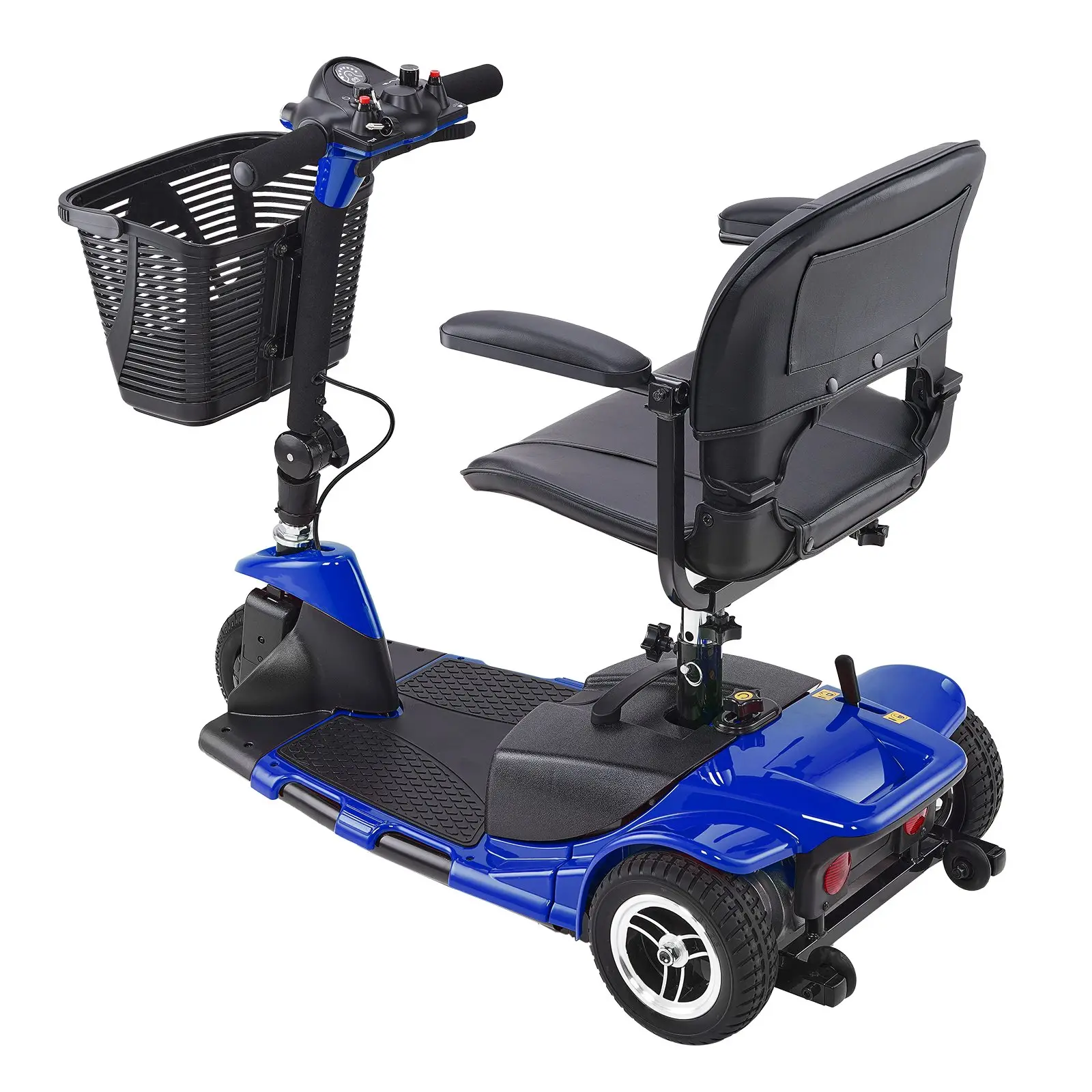 VEVOR 3-Wheel Folding Mobility Scooter for Seniors 12 Mile Range 265LBS Capacity - Image 9